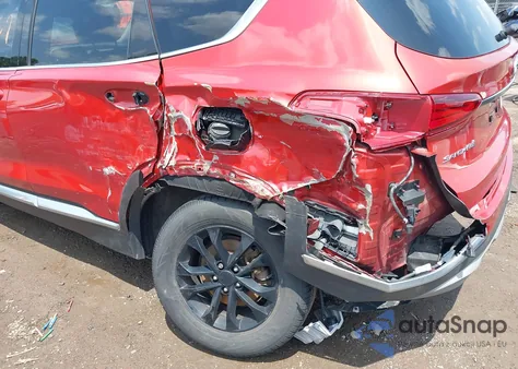 2020 Hyundai Santa Fe Sel из США, поврежденный, VIN 5NMS3CAD1LH164350